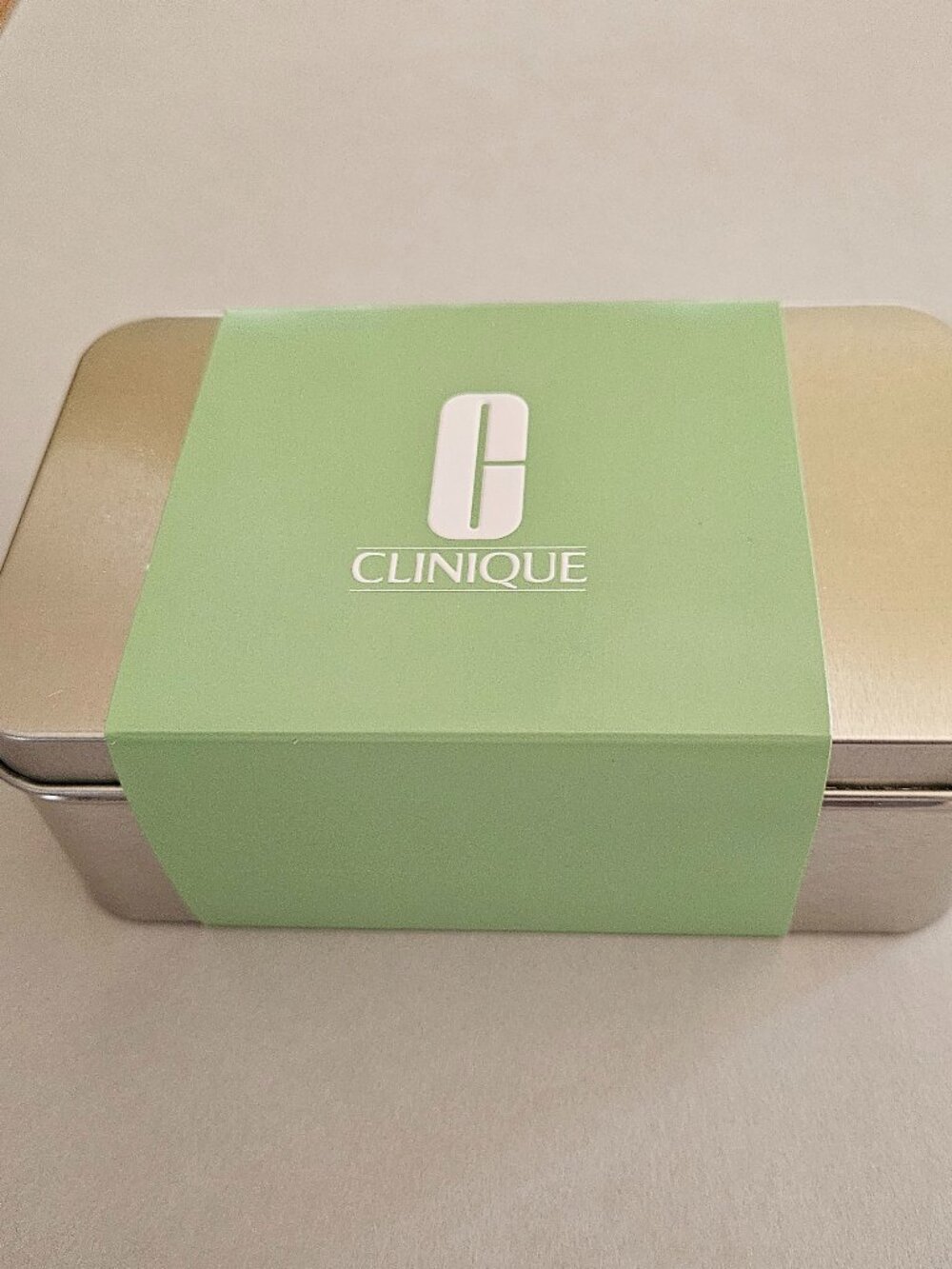 Clinique Makeup/ Storage Box/ Tin Brand New